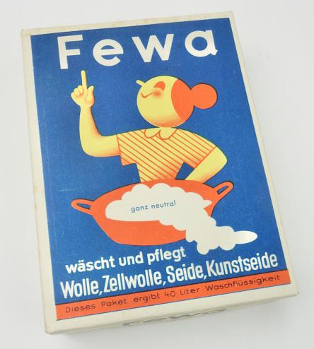 Wehrmacht era Washing Powder Fewa