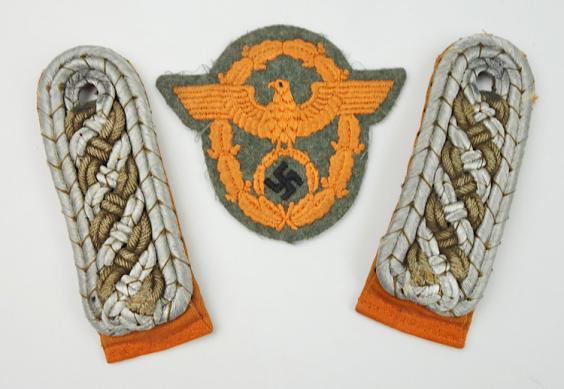 Gendarmerie Shoulder Boards ans Sleeve Eagle