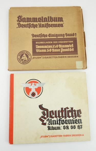 Deutsche Uniformen Cigarette Picture Album