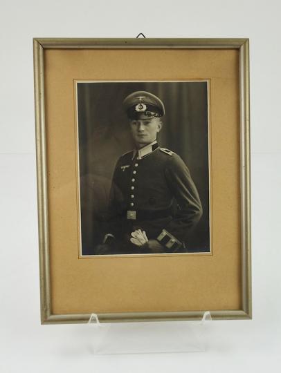 Framed Photo Wehrmacht NCO Infantry Regt. 88