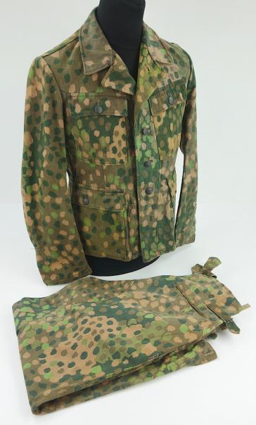 WaffenSS M44 camo Tunic and Trousers