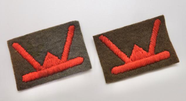 British WW2 53rd Infantry Division Tunic Insignia