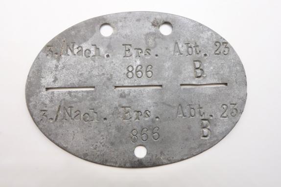 Wehrmacht E-Marke (Dog-Tag) Signals