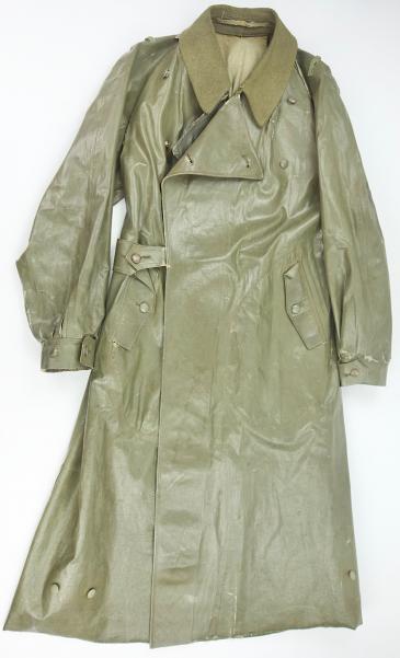 Wehrmacht rubberized Motorcycle Coat