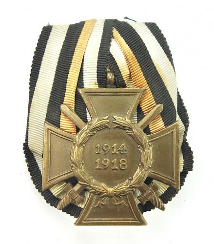 Frontkâmpfer Medal Bar 1914-1918