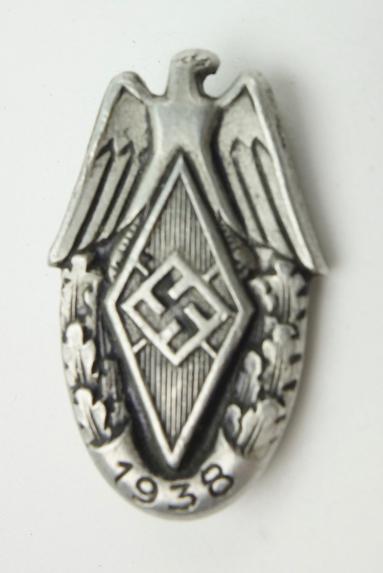 Hitler-Jugend Badge 1938