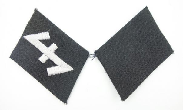 Dutch WaffenSS Volunteer collar Tabs set