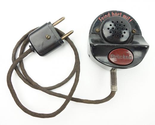 Wehrmacht Transmitter Microphone