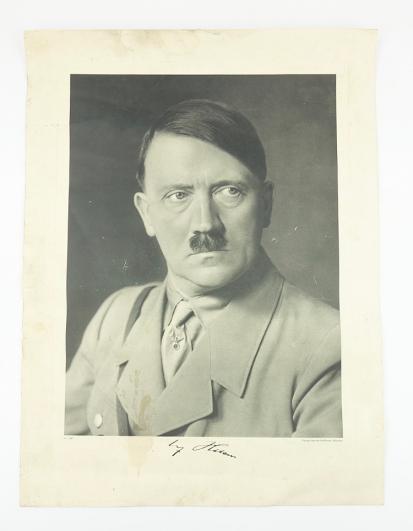 Official State Portrait of Adolf Hitler by Heinrich Hoffmann