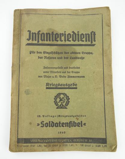 Wehrmacht Trainings Book (Infanteriedienst)