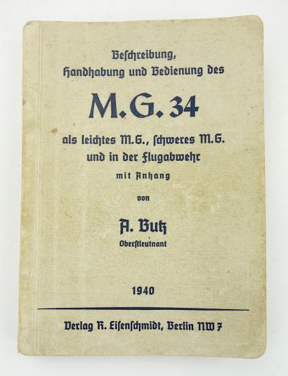 MG34 Instruction Booklet