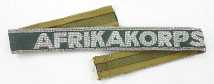 Afrikakorps Cuff Title