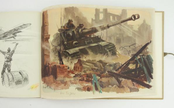 Third Reich Sketchbook of Hans Liska.