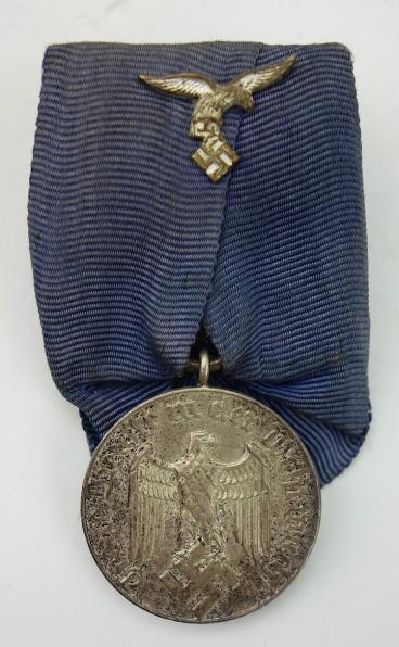 4 Year Luftwaffe Loyal Service Medal Bar