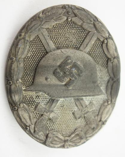 Wehrmacht Wound Badge Silver