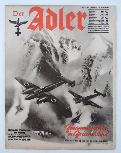 Der Adler Luftwaffe Magazine