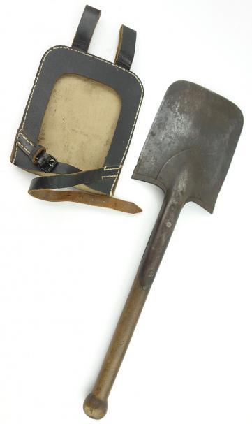 Wehrmacht Entrenching Tool (Schanzzeug) & Cover