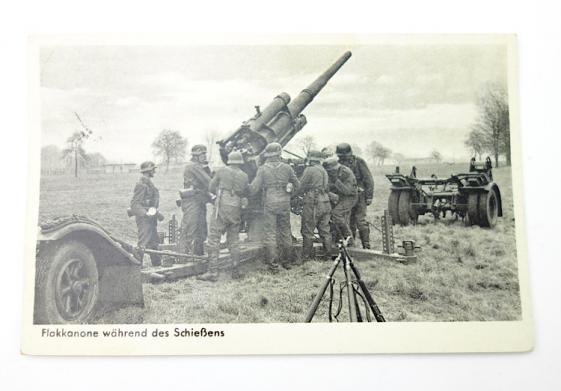 Third Reich Postcard Luftwaffe Flak