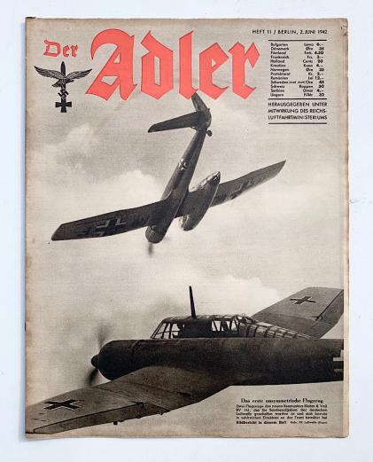 Der Adler Luftwaffe Magazine