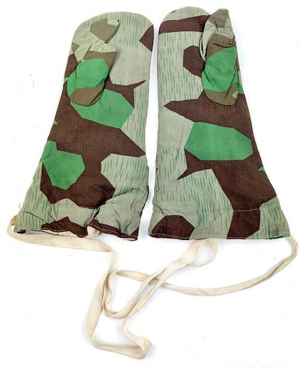 Wehrmacht Splitter camo reversable Winter Gloves