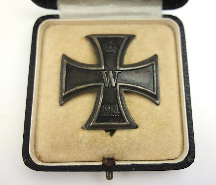 Iron Cross first class 1914 in Case