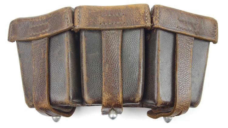 Luftwaffe early chocolate brown K98 Pouch