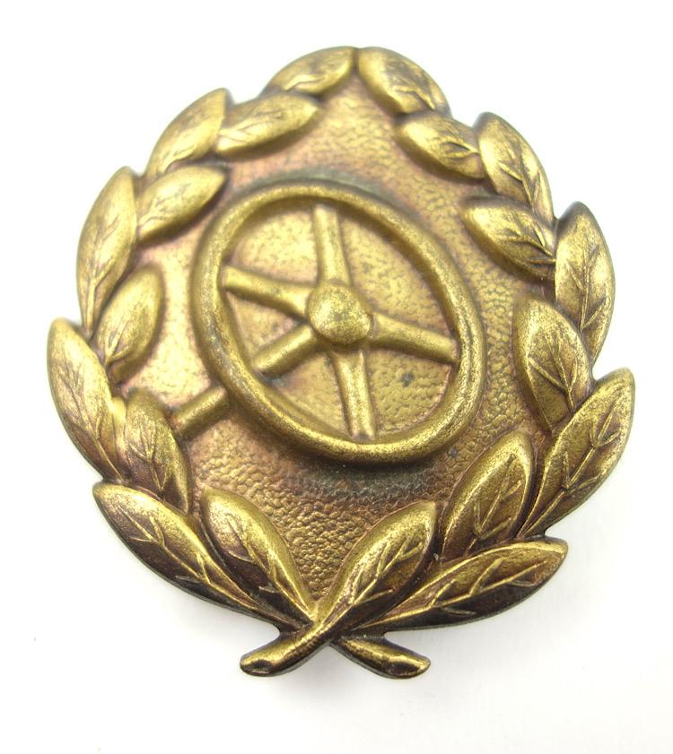 Wehrmacht Drivers qualification Badge in Bronze