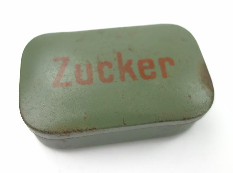 Wehrmacht Medical Suger can with content