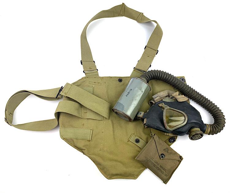 US WW2 1e type Assault Gasmask