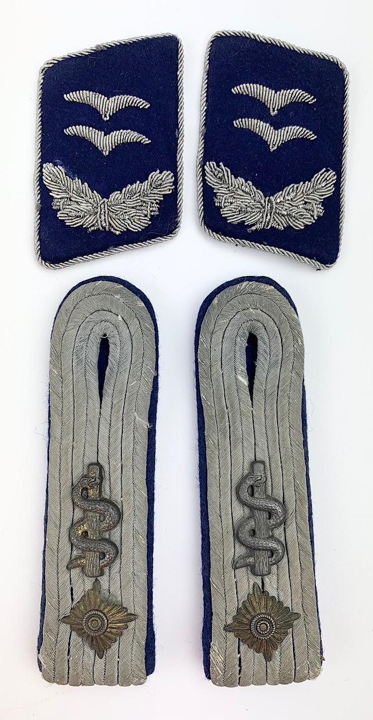 Luftwaffe Medical Officers Shoulder Boards & Collar Tabs