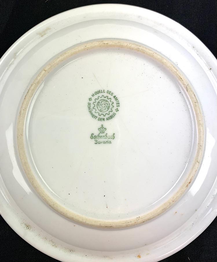 RAD Porcelain Mess-hall Plate