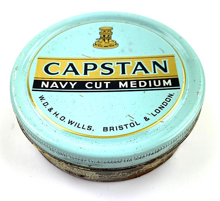 British WW2 Tabaco Can (Capstan Navy Cut Medium)