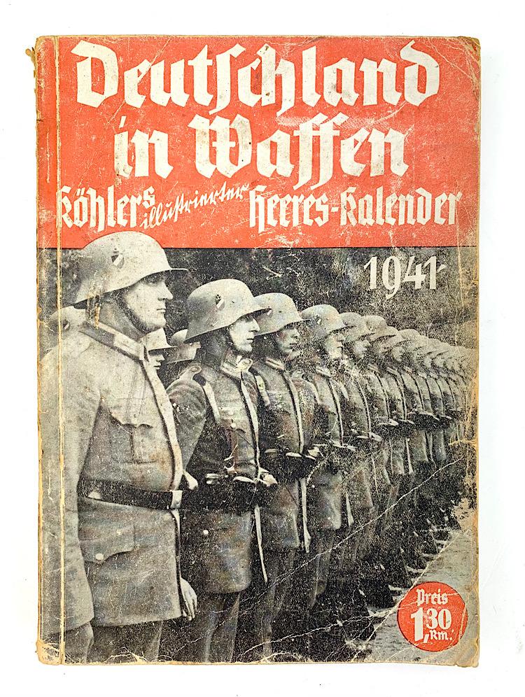 Wehrmacht Kalender Deutschland in Waffen