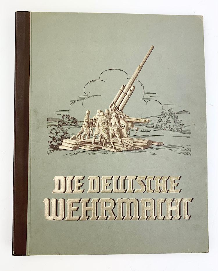 Die Wehrmacht Cigarettes Pictures Album in Cover