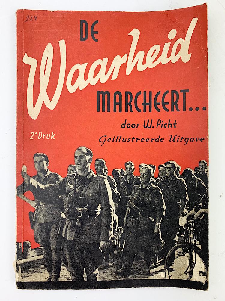 German/Dutch Wartime Book (De Waarheid Marsheert)