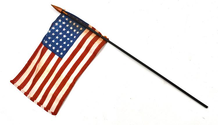 IMCS Militaria | US WW2 48 star Little Flag on pole