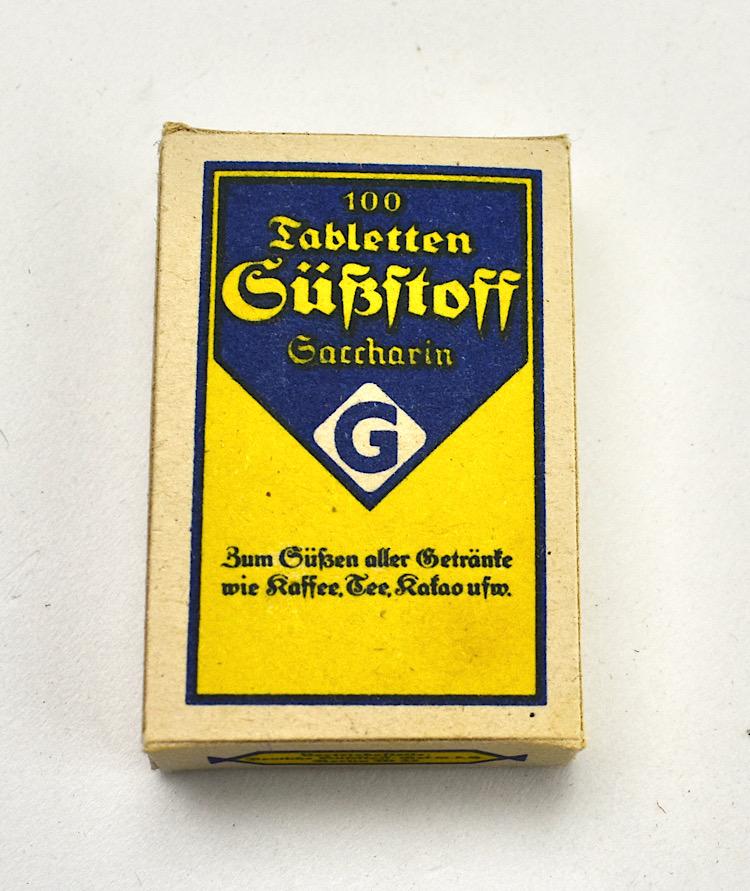 Third Reich era Sweetener for Drinks