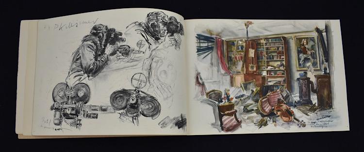 Third Reich Sketchbook of Hans Liska Swedish edition