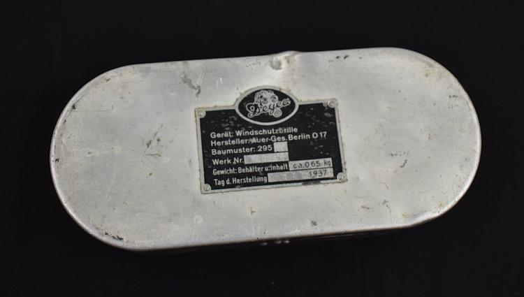 Aluminum Luftwaffe Goggles Case