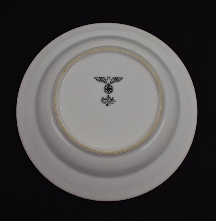 Wehrmacht Porcelain Messhal Plate