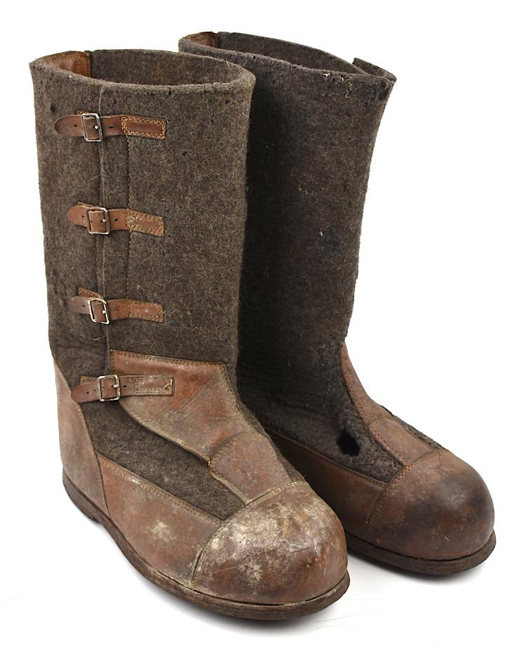 Wehrmacht Winter Felt/Leather Boots