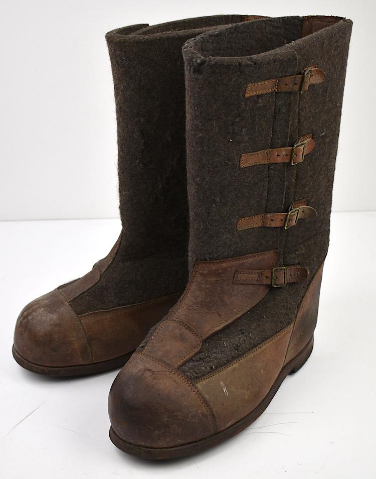 IMCS Militaria | Wehrmacht Winter Felt/Leather Boots
