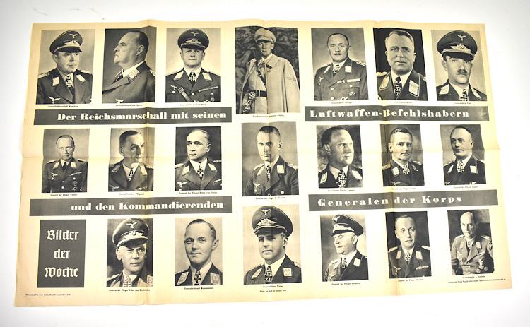 Luftwaffe Commanders Poster