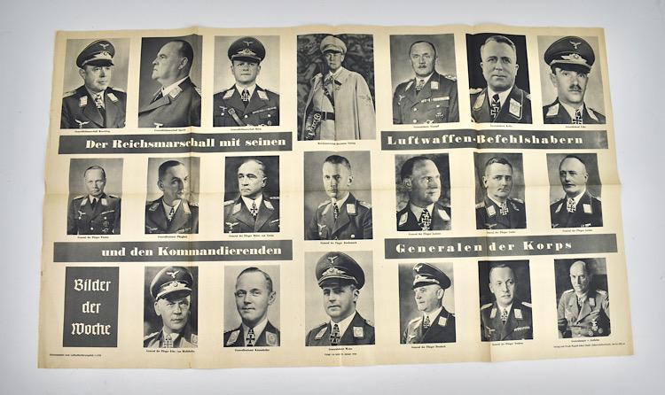 Luftwaffe Commanders Poster