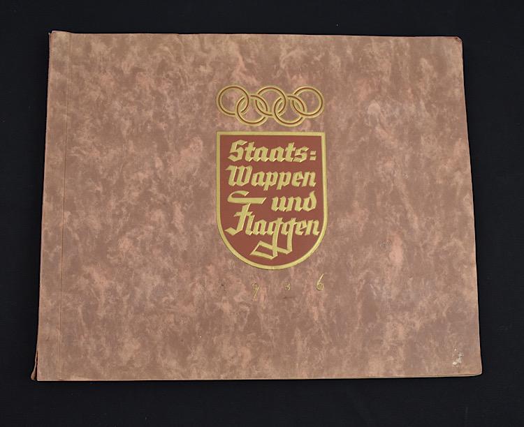 Third Reich Era Cigaret Album 'Wappen und Flaggen' 1936 part I