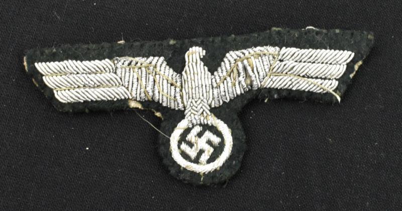 Wehrmacht Embroidered Officers Breast Eagle