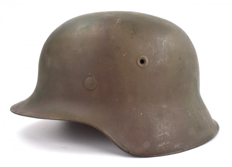 Wehrmacht M42 three tone camo Helmet