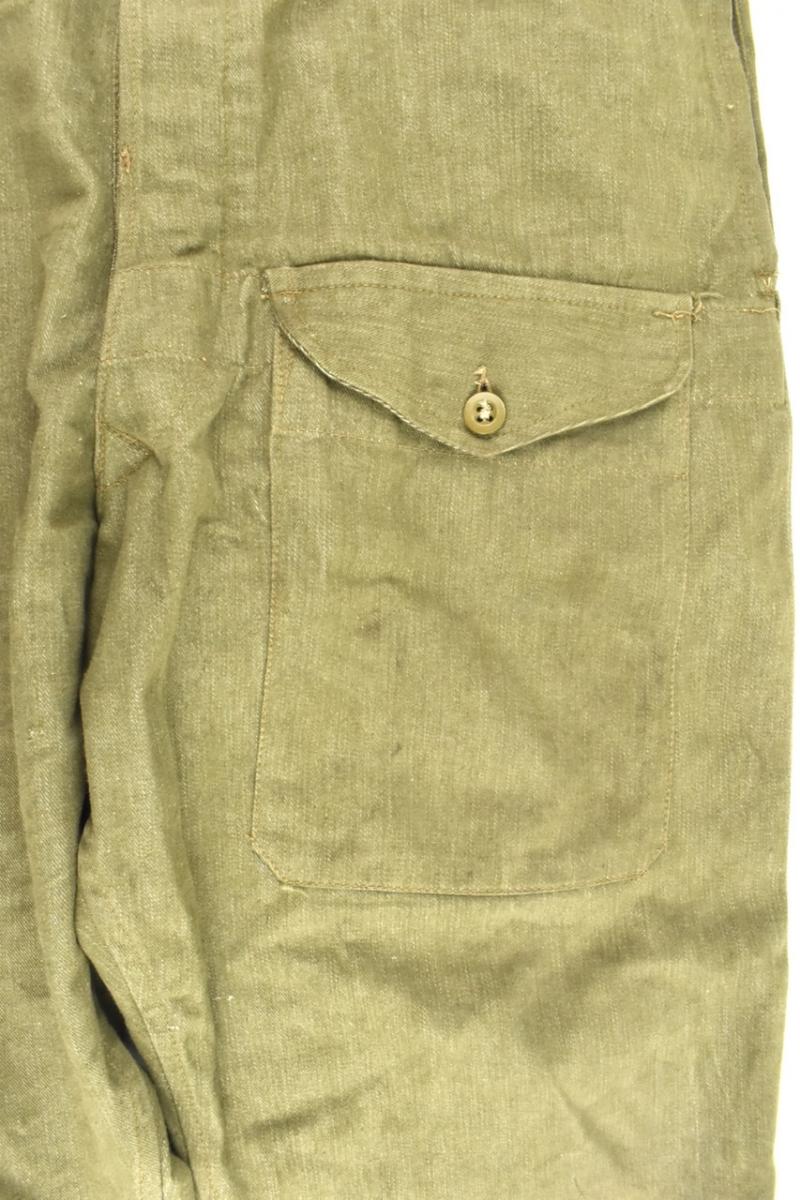 IMCS Militaria | British WW2 Denim P40 Trousers with cloth label