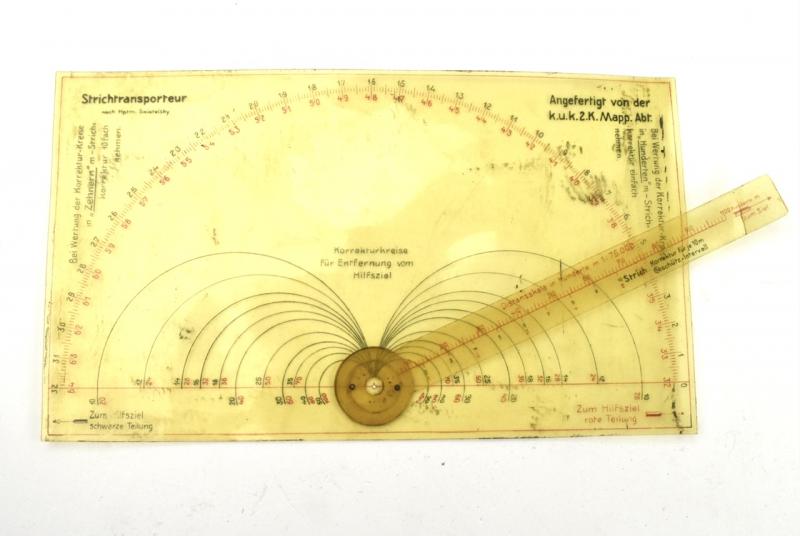 Wehrmacht Artillery Mapcase Measure Tool