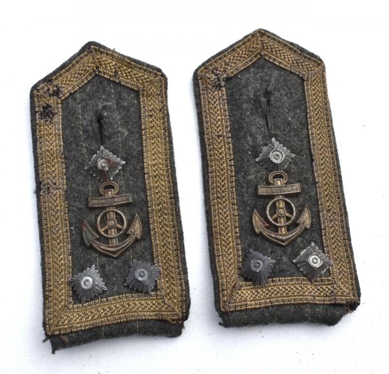 Kriegsmarine Costal Artillery Shoulder Boards